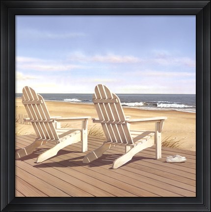 Framed Point East Print
