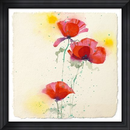 Framed Papaveri II Print