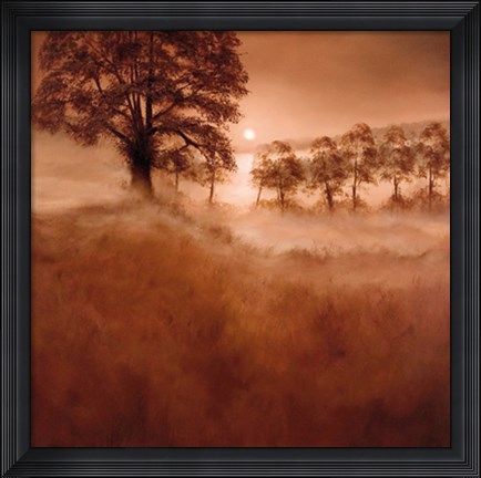 Framed Misty Morning Print