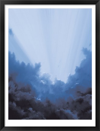 Framed Storm Breaking Print