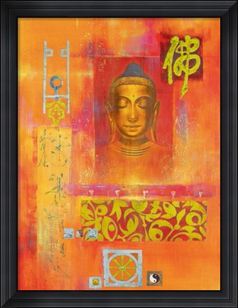 Framed Life of Contemplation I Print