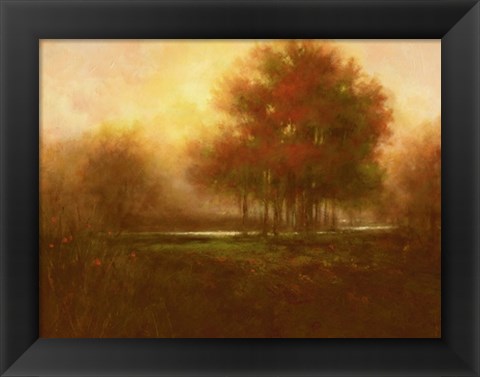 Framed Golden Forest Print