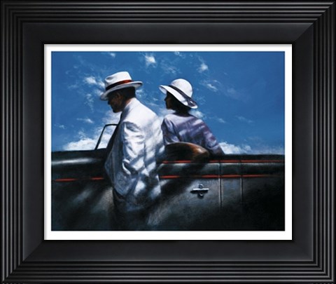 Framed Spot on the Map Print