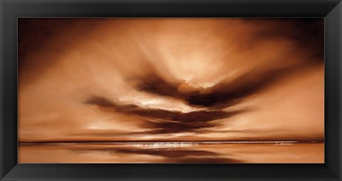 Framed Low Tide I Print