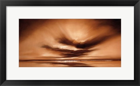 Framed Low Tide I Print