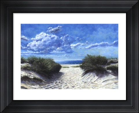 Framed Way to Gilgo Print