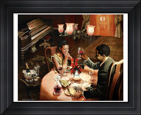 Framed Enchanted Evening Print