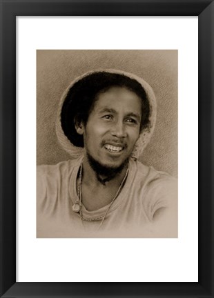 Framed Une Seule Terre Print