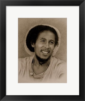 Framed Une Seule Terre Print