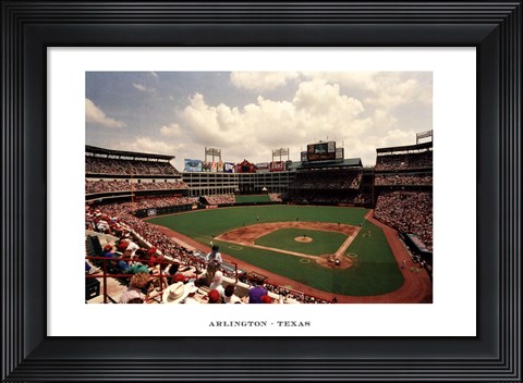 Framed Arlington, Texas Print