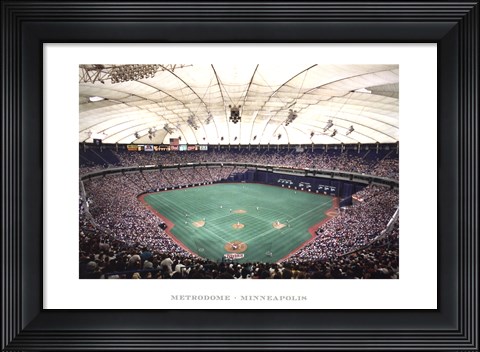 Framed Metrodome, Minneapolis Print