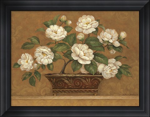 Framed Camellia Tapestry Print