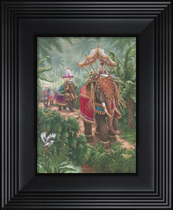 Framed Festival Bound Print