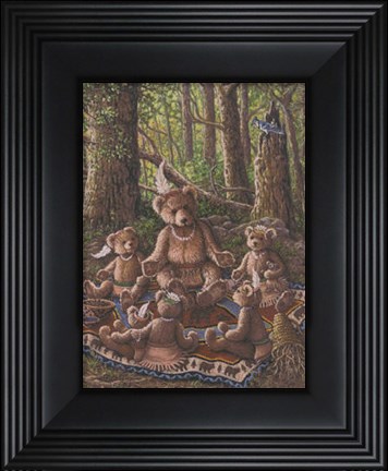 Framed Story Teller Print
