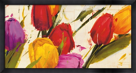 Framed Tulips Print