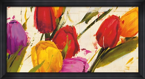 Framed Tulips Print