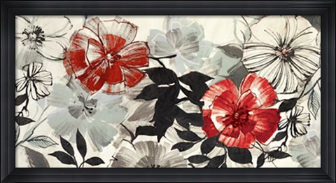 Framed Love &amp; Pearls Print