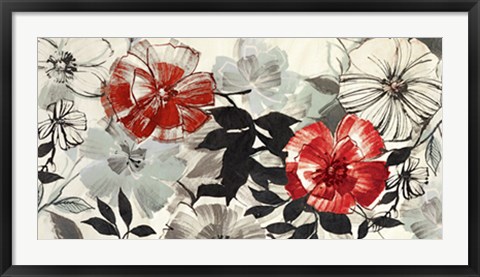 Framed Love &amp; Pearls Print