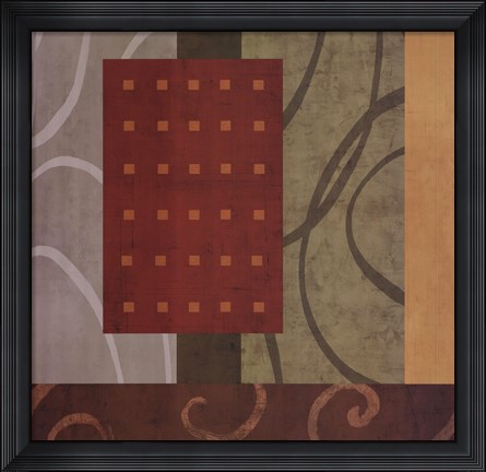 Framed Verve II Print