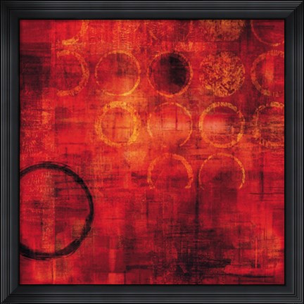 Framed Rojo Print