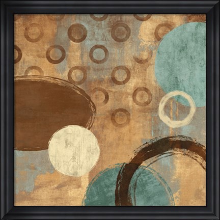 Framed Happy Go Lucky I Print
