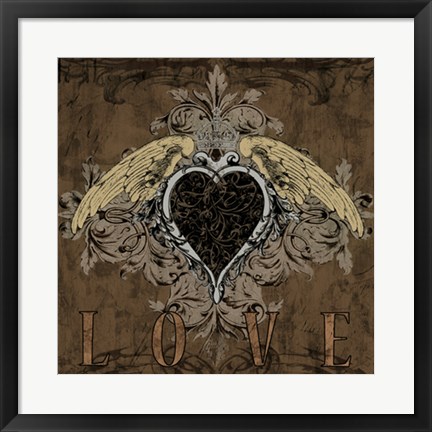 Framed Love Print
