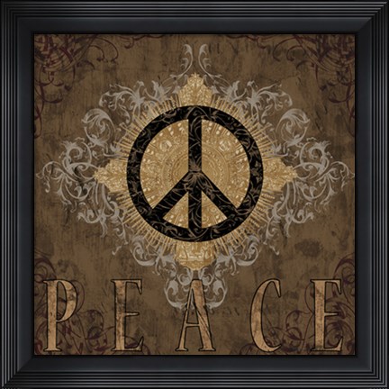 Framed Peace Print