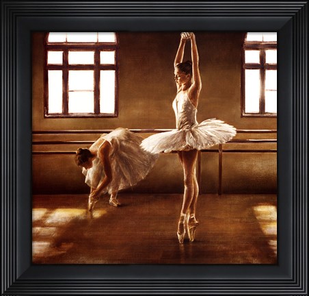 Framed Ballet Dancers Print