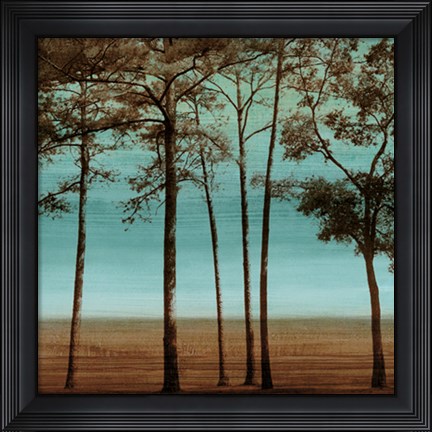 Framed Azure I Print