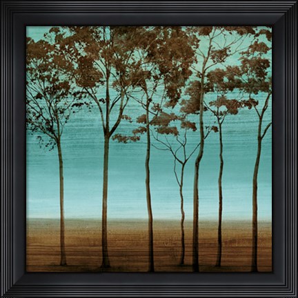 Framed Azure II Print