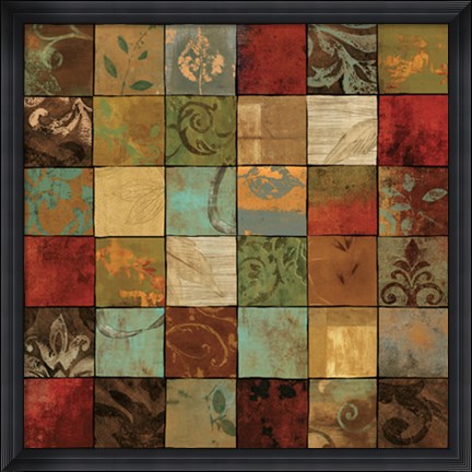 Framed Treasures II Print