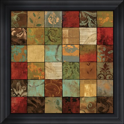 Framed Treasures II Print