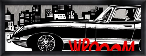 Framed Diabolik Skyline Print