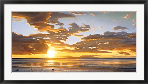 Framed At sundown Print
