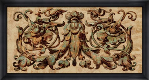 Framed Patina II Print