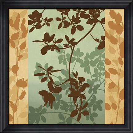 Framed Mingle II Print