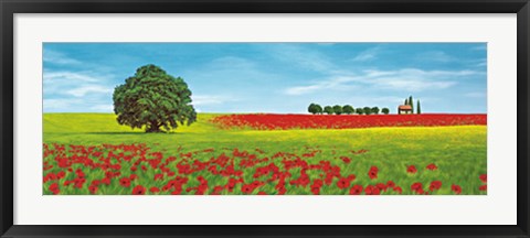 Framed Dolci colline Print