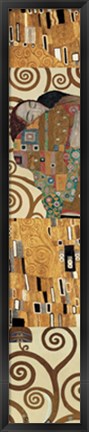 Framed Klimt Panel I (Fulfillment) Print