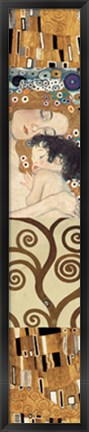 Framed Klimt Panel IV (Mother and Child) Print