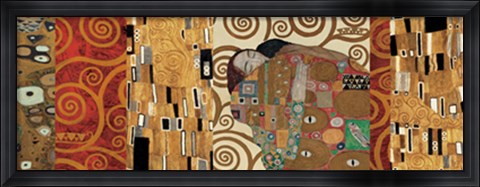 Framed Klimt Deco (Fulfillment) Print