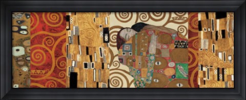 Framed Klimt Deco (Fulfillment) Print