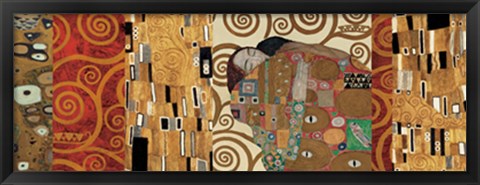 Framed Klimt Deco (Fulfillment) Print
