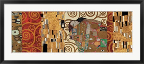 Framed Klimt Deco (Fulfillment) Print