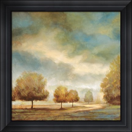 Framed Light and Shadows II Print