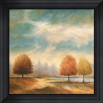 Framed Light and Shadows I Print