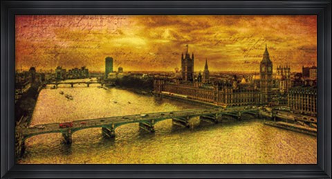 Framed Remembering London Print