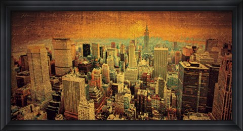 Framed Remembering New York Print