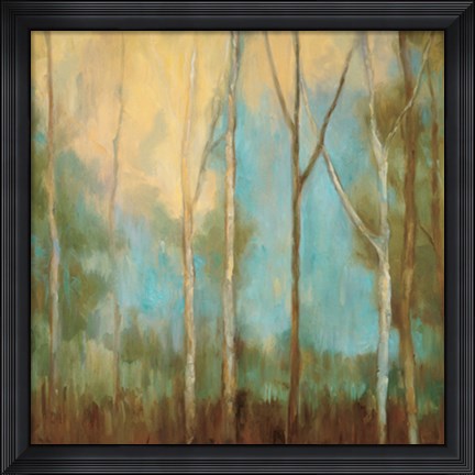 Framed Bare Trees II Print