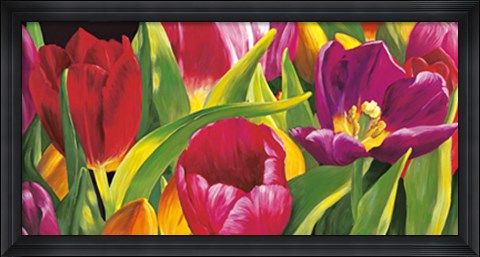 Framed spring Print