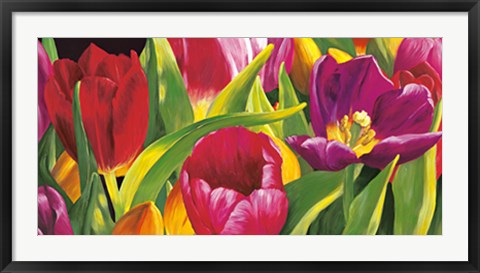 Framed spring Print